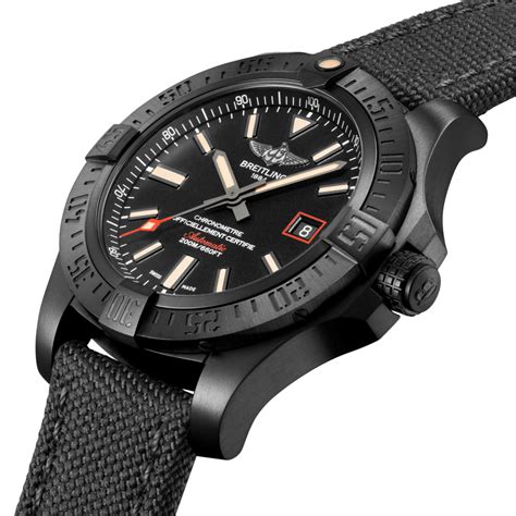 breitling blackbird mm44|breitling avenger 44 blackbird.